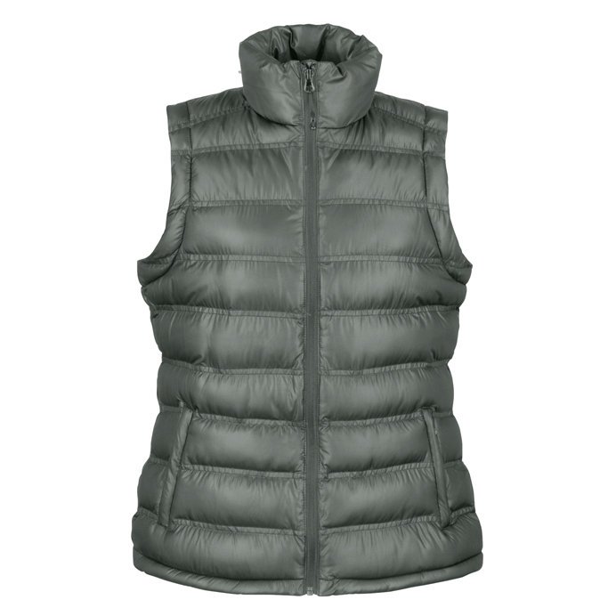 Kamizelka damska Ice Bird rozpinana z kieszeniami Szary r. S