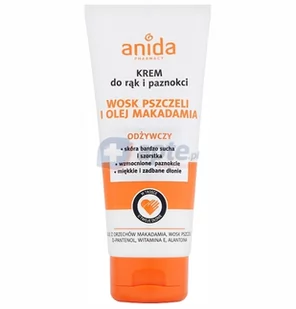 Scan Anida zrogowaciała krem do dłonie i paznokci z woskiem pszczelim i olejem macadamia - Kremy i maski do rąk - miniaturka - grafika 1