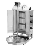 Inne urządzenia gastronomiczne - RESTO QUALITY Gyros opiekacz gazowy do kebaba 3 palniki wsad 40kg KLG220 - miniaturka - grafika 1