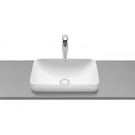 Umywalki - Roca A327534S00 INSPIRA SQUARE UMYWALKA 550x370 H75mm FINECERAMIC $677 Supraglaze$678 - miniaturka - grafika 1