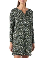 Bluzy damskie - SOYACONCEPT Women's SC-Felicity AOP 403 damska bluza, zielony mech kombi, rozmiar XXL, zielony mech kombi, XXL - miniaturka - grafika 1