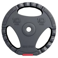 Obciążenia - Gorilla Sports 10 kg Obciążenie Grip Winylowe (100548-00007-0016) - miniaturka - grafika 1