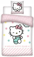 Pościel dla dzieci - Bawełniana Pościel Hello Kitty 140x200 Pościel Hello Kitty Club Oryginał - miniaturka - grafika 1