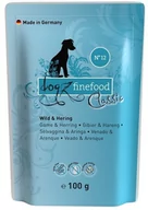 Mokra karma dla kotów - dogz finefood dogz finefood N° 12 Dziczyzna i Śledź 100g - miniaturka - grafika 1