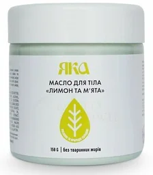 Masło do Ciała Cytryna i Mięta, 100% Naturalne, Yaka - Balsamy i kremy do ciała - miniaturka - grafika 1