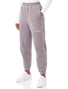 Calvin Klein Spodnie dresowe damskie, Grafitowy szary, M - Spodnie sportowe damskie - miniaturka - grafika 1