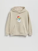 Kurtki i płaszcze dla chłopców - Reserved - Bluza GARFIELD - beżowy - miniaturka - grafika 1