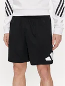 Spodenki męskie - adidas Szorty sportowe Train Essentials Logo Training Shorts IB8121 Czarny Regular Fit - miniaturka - grafika 1