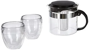 Bodum Zaparzacz do herbaty 1l + szklanki Pavina Outdoor 0 25l 2szt - Zaparzacze i kawiarki - miniaturka - grafika 1
