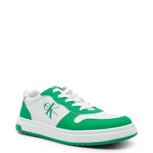 CALVIN KLEIN JEANS Trampki - Buty dla chłopców - miniaturka - grafika 1