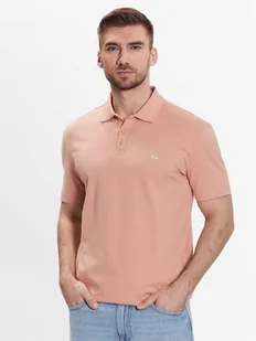Quiksilver Polo Essentials EQYKT04094 Różowy Regular Fit - Koszulki męskie - miniaturka - grafika 1