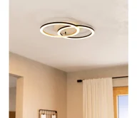Lampy sufitowe - Eglo 901743 - LED Plafon ściemnialny LOMALTAS-Z 32W/230V beżowy/czarny - miniaturka - grafika 1