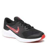 Buty sportowe damskie - Nike Buty Downshifter 11 (GS) CZ3949 005 Black/University Red - miniaturka - grafika 1