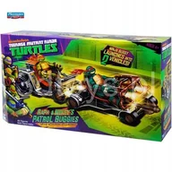 Figurki dla dzieci - Wojownicze żółwie Ninja - Patrolujące pojazdy Ninja Buggy Raph i Mikey 94034 - miniaturka - grafika 1