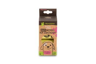 STARCHBAG Kompostowalne BIOworki na odchody 1 rolka x 15 szt., kol. zielony - Woreczki na psie odchody - miniaturka - grafika 7