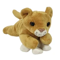 Zabawki interaktywne dla dzieci - Maskotka Mini Ziki Lwica Brązowa Pluszak 14cm Miękka Przytulanka Miś - miniaturka - grafika 1