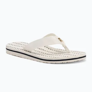 Japonki damskie Tommy Hilfiger Chain Print Beach Sandal ivory - Klapki i japonki damskie Japonki damskie Tommy Hilfiger Chain Print Beach Sandal ivory - Klapki i japonki damskie - miniaturka - grafika 1