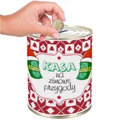 Skarbonki - SKARBONKA PUSZKA NA PIENIĄDZE PREZENT NA MIKOŁAJA MIKOŁAJKI DLA DZIECKA Y4 - miniaturka - grafika 1