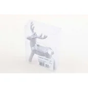 Ozdoby bożonarodzeniowe - Figurka brokatowa renifer 9 x 3 x 13 cm mix - miniaturka - grafika 1