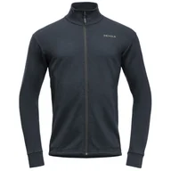 Bluzy sportowe męskie - Męska bluza Devold Everyday Jacket Man Rozmiar: L / Kolor: czarny - miniaturka - grafika 1