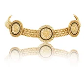 Naszyjniki - Colibra Choker z monetami z kolekcji Olimpia (C23/ZWE/16/2CZAU) - miniaturka - grafika 1