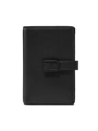 Portfele - Furla Duży Portfel Damski Flow S Compact Wallet WP00401-BX2045-O6000-1020 Czarny - miniaturka - grafika 1