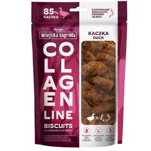 Przysmak dla psa WIEJSKA ZAGRODA Kolagenowe ciasteczka Kaczka 90 g - Przysmaki dla psów Przysmak dla psa WIEJSKA ZAGRODA Kolagenowe ciasteczka Kaczka 90 g - Przysmaki dla psów - miniaturka - grafika 1