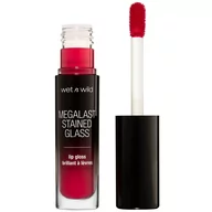 Błyszczyki do ust - Wet 'n' Wild Wet N Wild błyszczyk do ust  Megalast Stained Glass Lip Gloss z błyszczącymi kolorami do ust, Heart Shattering, 1 sztuka 1111446E - miniaturka - grafika 1