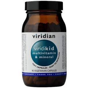 Viridian Viridikid Multivitamin & Mineral dla dzieci 90 szt. - Witaminy i minerały - miniaturka - grafika 1