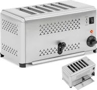 Tostery - Toster opiekacz kanapkowy do chleba na 6 grzanek 2500 W Toster opiekacz kanapkowy do chleba na 6 grzanek 2500 W - miniaturka - grafika 1