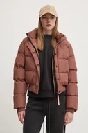 Kurtki damskie - Superdry kurtka damska kolor brązowy zimowa oversize W5011723A-2TP - miniaturka - grafika 1