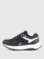 Buty trekkingowe męskie - 4F Niskie buty trailowe z membraną męskie - czarne 46 - miniaturka - grafika 1