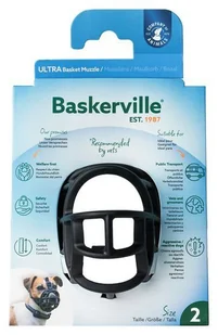 Baskerville Kaganiec Ultra-2 czarny - Kagańce dla psów - miniaturka - grafika 1