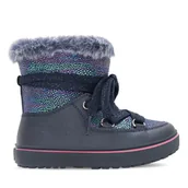 Buty dla dziewczynek - Botki Nelli Blu AVO-1062-027 Granatowy - miniaturka - grafika 1