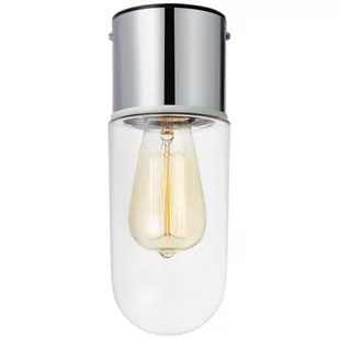 Markslojd ZEN Sufitowa 1L Chrom/Przezr IP44 107794MARKS) - Lampy sufitowe - miniaturka - grafika 1