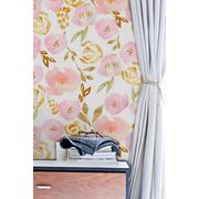 Tapety - Flizelinowa tapeta Róże akwarelowe 208x146 + klej - miniaturka - grafika 1