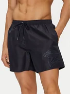 Kąpielówki męskie - Armani Exchange Szorty plażowe 953001 4R627 62636 Granatowy Regular Fit - miniaturka - grafika 1