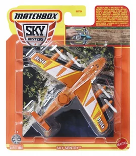 Samolot + Mata Matchbox Display 8 sztuk Mattel - Samoloty i helikoptery - miniaturka - grafika 1