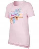 Bluzki damskie - NIKE BLUZKA DZIECIĘCA DLA DZIEWCZYNKI BAWEŁNA - miniaturka - grafika 1