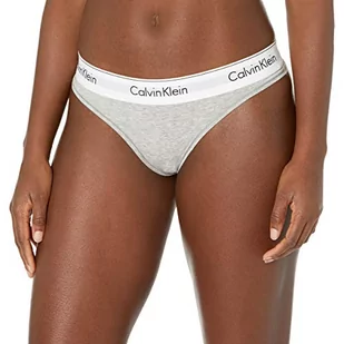 Calvin Klein Damskie nowoczesne bawełniane stringi majtki - Majtki damskie - miniaturka - grafika 1
