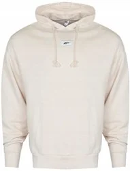 REEBOK - BLUZA DAMSKA CL RBK ND HOODIE HS4745 bluza z kapturem kremowa - Bluzy damskie - miniaturka - grafika 1