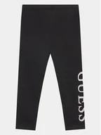 Legginsy - Guess Legginsy K3YB01 K82K0 Czarny Slim Fit - miniaturka - grafika 1