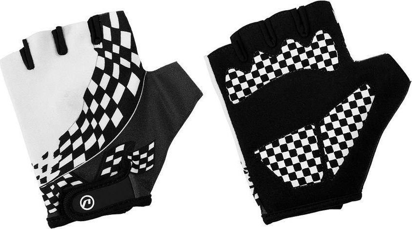 Accent Rękawiczki dziecięce Accent Tommy biało-czarne L/XL XS