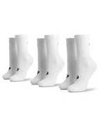 Skarpetki męskie - Asics Zestaw 3 par wysokich skarpet unisex 3PPK Crew Sock 155204 Biały - miniaturka - grafika 1