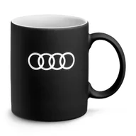 Akcesoria motoryzacyjne - Kubek Ceramiczny Audi Czarny - miniaturka - grafika 1