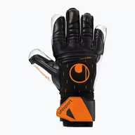 Piłka nożna - Rękawice bramkarskie uhlsport Speed Contact Soft Pro czarno-białe 101126801 45056 - miniaturka - grafika 1