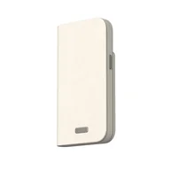 Etui i futerały do telefonów - Moshi Overture MagSafe - Skórzane etui 3w1 z klapką iPhone 15 Plus (Eggnog White) - miniaturka - grafika 1