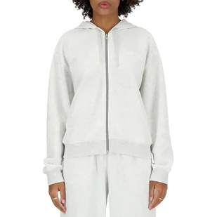 Bluza New Balance WJ41501AHH - szara - Bluzy sportowe damskie - miniaturka - grafika 1