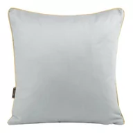 Poszewki na poduszki - Euro Firany Poszewka 45 x 45 Eurofirany Premium Stal + Złoty 1217042 - miniaturka - grafika 1