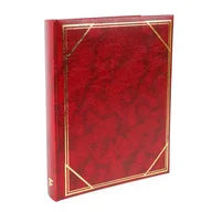 Albumy fotograficzne - ALBUM samoprzylepny BSS 20 szyty pod folię 20 kart/40 stron CZERWONY - miniaturka - grafika 1